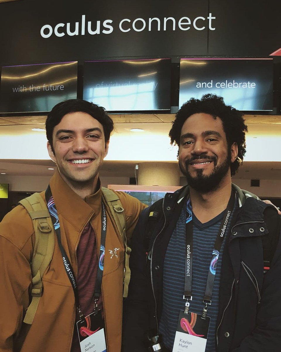 kaylonhunt's tweet photo. At OC5. Lots of info out today about the future of immersive and interactive storytelling. Can't wait to share announcements in the coming months about some very cool stuff we've been working on! #JuVee #VR #Nerds4Life https://t.co/6FxD8a8r3O