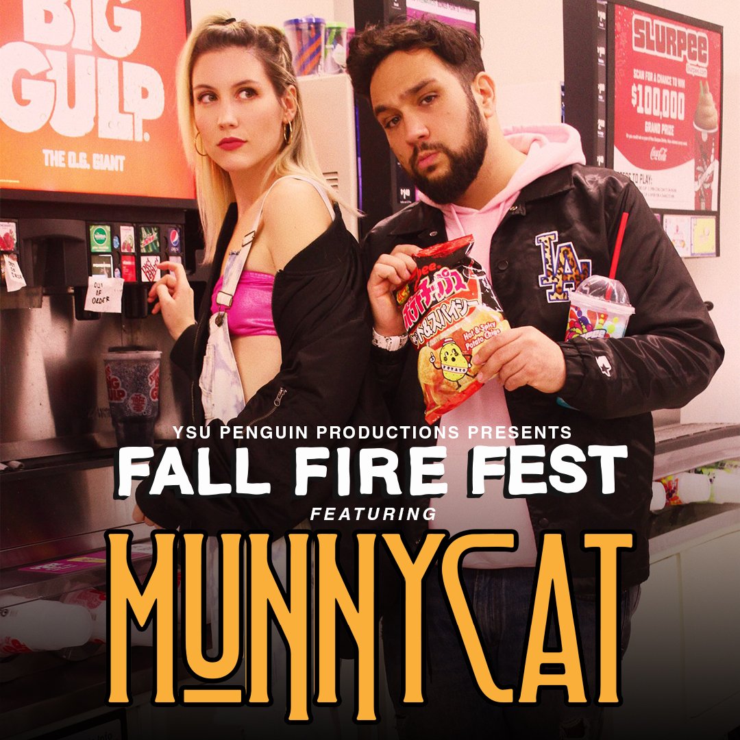 ysupenpro's tweet photo. Want to meet the members of @MUNNYCAT ? Head over to our Instagram https://t.co/AFiu5rxeUv or our Facebook https://t.co/ePNIgJlofc to learn how to win!! #FallFireFest https://t.co/jcto0pUZiT