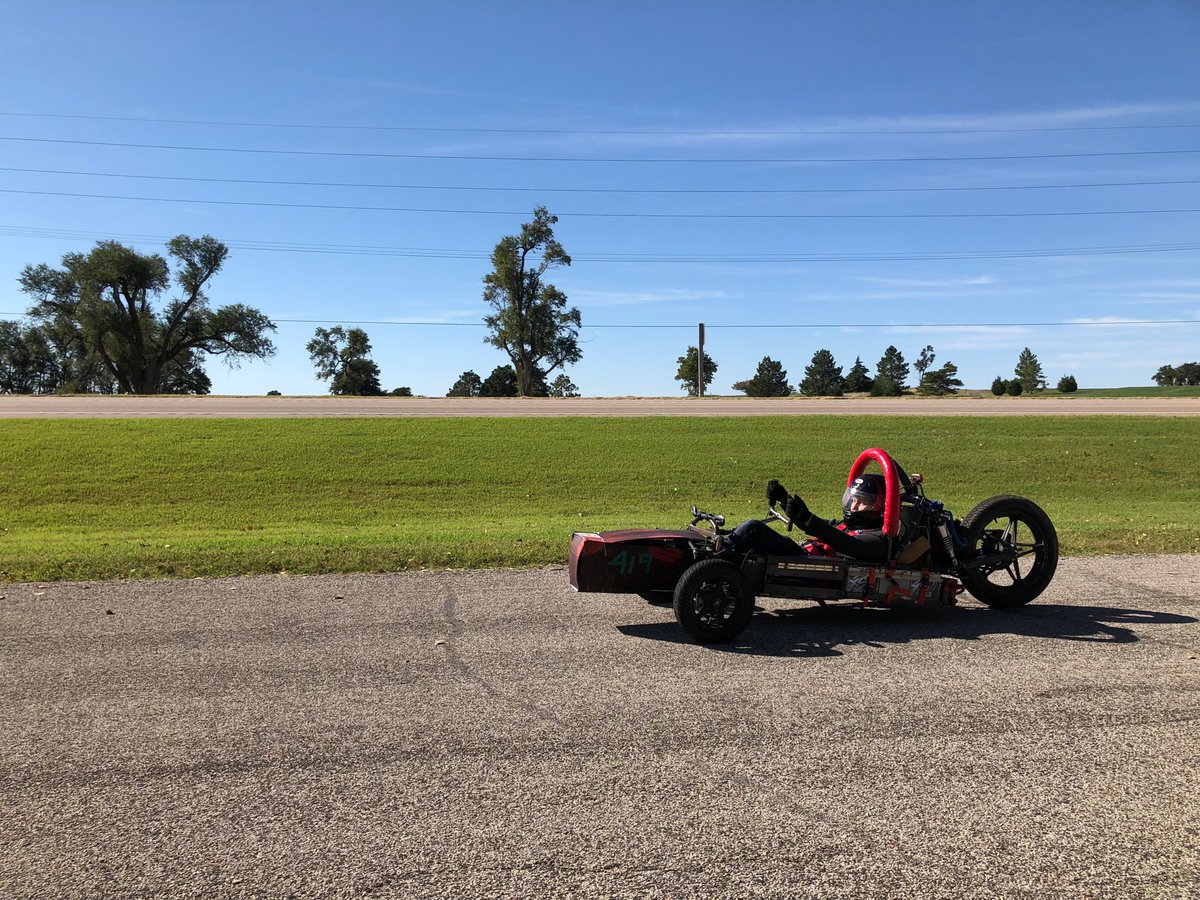 All four cars passed inspection and are off and racing.  #coltstrong #campusracing