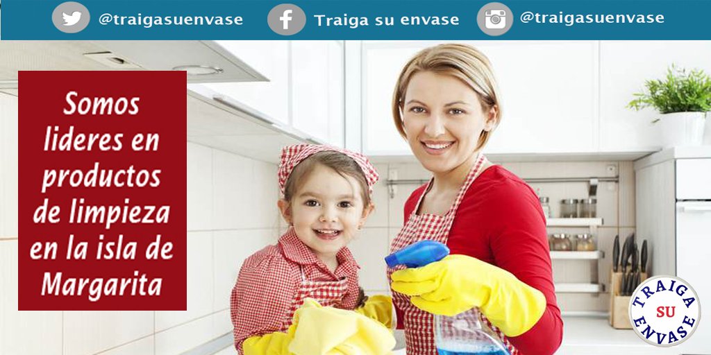TraigaSuEnvase's tweet photo. ¿Quieres que tu hogar este limpio y desinfectado? Nuestros productos te ofrecen la calidad que necesitas. ¡Ven y compruébalo! 
#TraigaSuEnvase #productosdelimpieza #cuidatuhogar #limpieza #ecologia #medioambiente #hogar #reciclaje #calidad #salud #IsladeMargarita #Venezuela https://t.co/Tpy1zchnzY