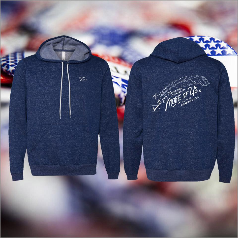 TeeRico_LinMan's tweet photo. Let's get out there this November+ and make a difference! 
Proceeds of the #HamDC #MoreOfUs line benefit the voter coalition.
#EmpoweringVoters
Get your #bingewear here 👉🏼https://t.co/FwcDv4gEjB https://t.co/NQS1zslPC7