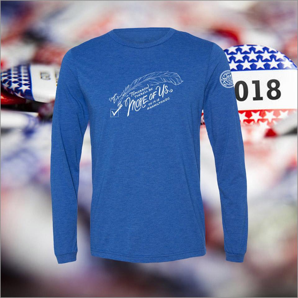 TeeRico_LinMan's tweet photo. Let's get out there this November+ and make a difference! 
Proceeds of the #HamDC #MoreOfUs line benefit the voter coalition.
#EmpoweringVoters
Get your #bingewear here 👉🏼https://t.co/FwcDv4gEjB https://t.co/NQS1zslPC7