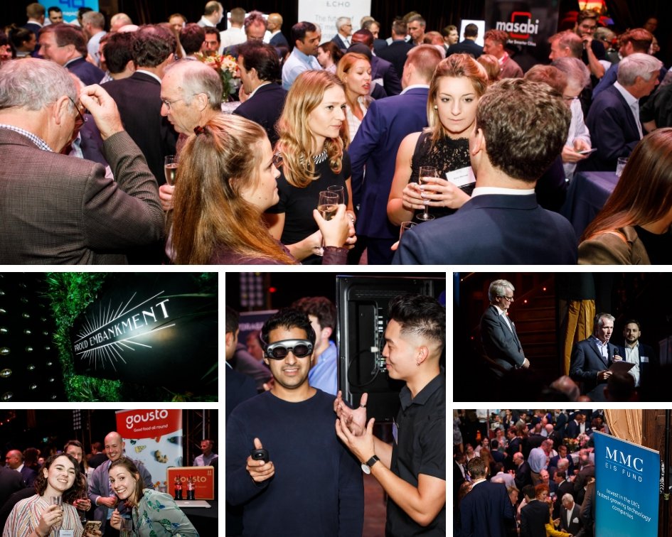 MMC_Ventures's tweet photo. Another great MMC annual event last night. A huge thank you to all our portfolio companies @ApexxFintech @appearhere @BloomandWild @BrightpearlHQ @DigitalGeniusAI @echo_healthcare @trustelder @goustocooking @ii_couk @Masabi_com @Peak_HQ - we couldn't do it without you! https://t.co/CpDOJgxMsJ