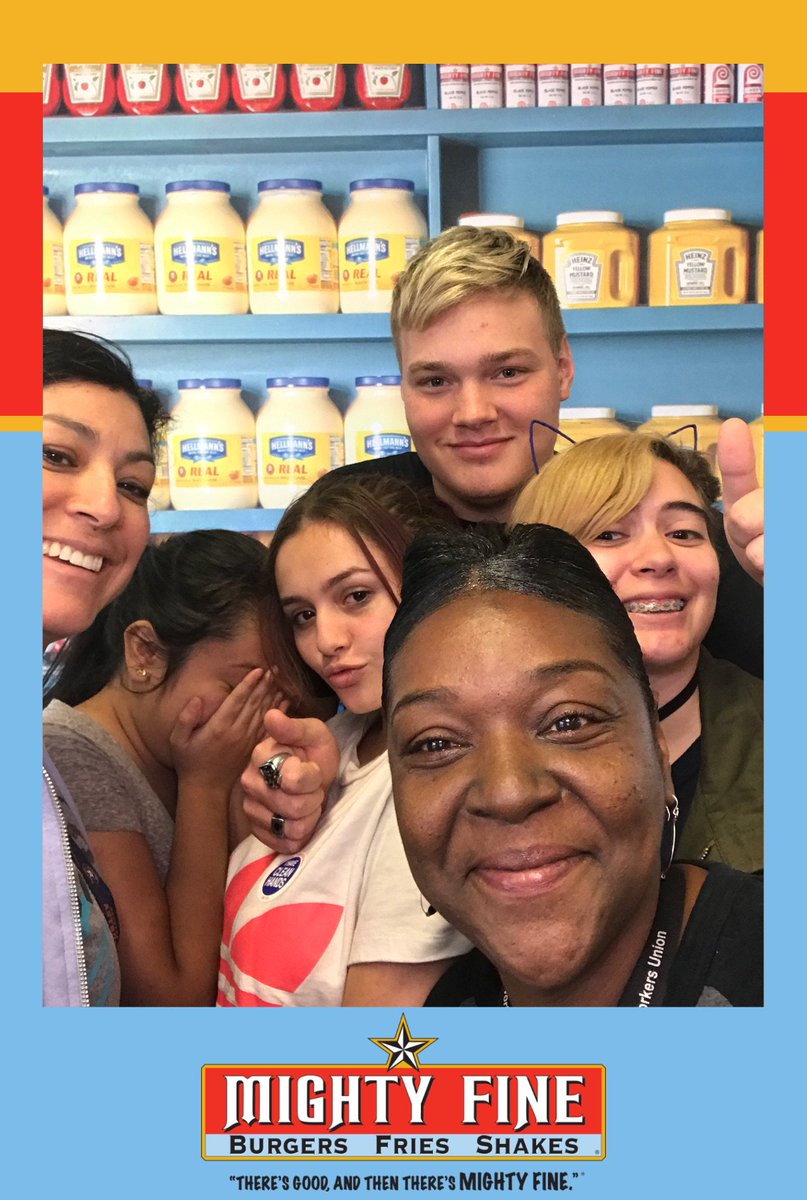 GOALSLC's tweet photo. Our Griffin Culinary class went to check out the kitchen at #MightyFine Burgers! https://t.co/d8fylyH9ev