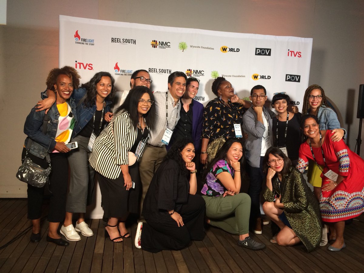 firelightmedia's tweet image. @firelightmedia staff, fellows and colleagues at #DocsGetReal #decolonizedocs