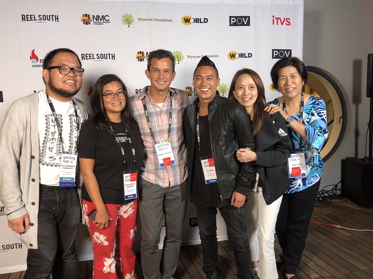 firelightmedia's tweet image. @firelightmedia staff, fellows and colleagues at #DocsGetReal #decolonizedocs