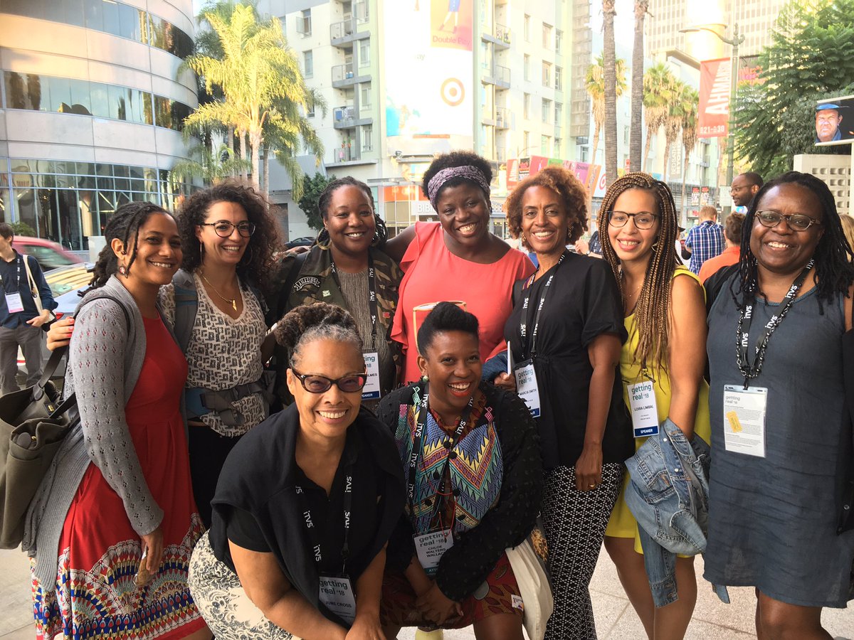 firelightmedia's tweet image. @firelightmedia staff, fellows and colleagues at #DocsGetReal #decolonizedocs