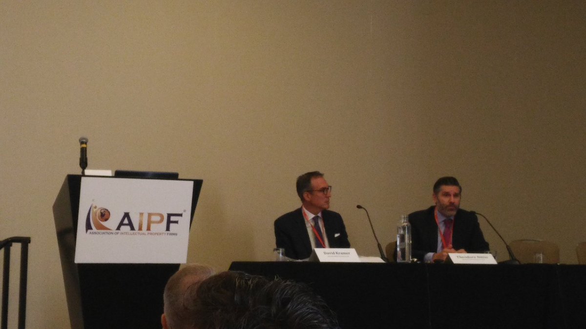 sabetaip's tweet photo. Best way to avoid a malpractice claim: identify bad clients and stay clear of them -  #AIPF2018 https://t.co/hXUCgq0D06