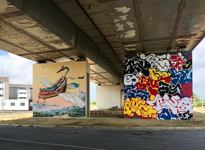 Start Festival - Welcome to Pisa. Linguaggi urbani in mostra a #Pisa, sulle orme di Keith Haring - #streetart #urbanart - goo.gl/PKdnkH