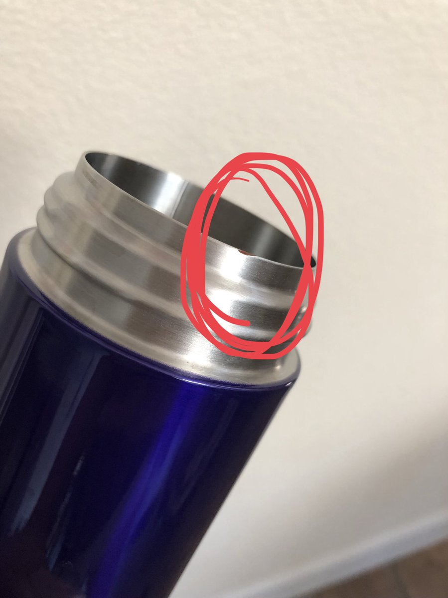 vodiejo's tweet photo. @Thermos Hi! This is the second purple 12oz Funtainer that I will have to return at @Amazon due to rust upon delivery, within 2 weeks. Bummer since my other Thermos products have been fine for the past year (minus having difficulty finding Foogo replacement straws). Please advise https://t.co/LLWQQIYPr8