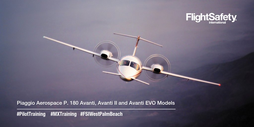 FlightSafetyInt's tweet image. We offer #PilotTraining &amp;amp; #MXtraining at our #FSIWestPalmBeach center for the #Piaggio #P180 #Avanti, #AvantiII &amp;amp; #AvantiEVO models. Training avail. in the following languages: English, German, Russian, Arabic, Spanish &amp;amp; Hebrew. Visit bit.ly/2MQAfyB to learn more.