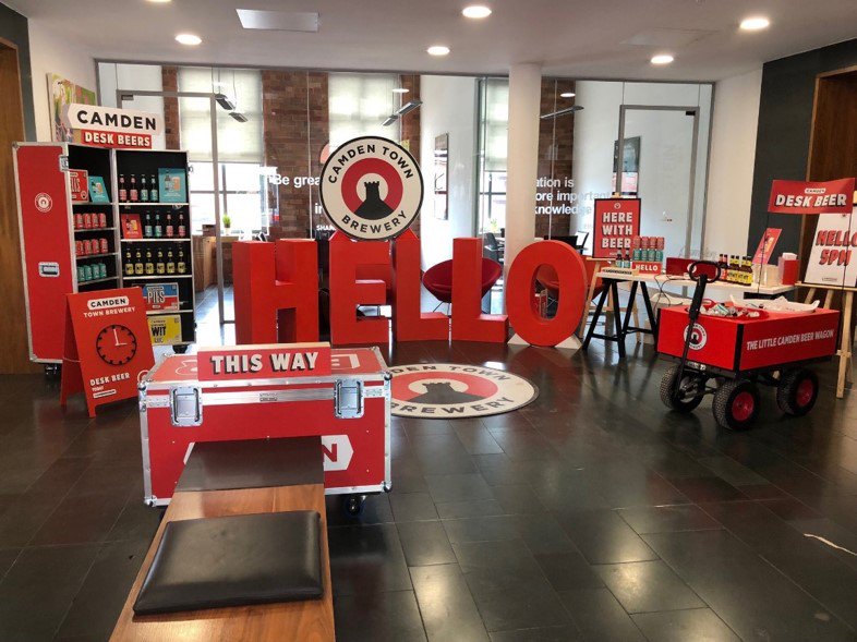 #TBT Remember when <a href="/CamdenBrewery/">Camden Town Brewery</a> visited us at The Tannery &amp; Calls Wharf? We wish they were #HereWithBeer again for some #BrackenBirthday drinks!