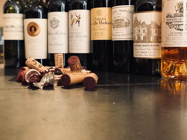 Ready for a little Bordeaux? A VERY few spots left for tonight’s collectible tasting! Click link in bio to register! #hautbrion #chateauquintus #chateaumontrose #poppinbottles #weliketoparty ift.tt/2xG6lIO