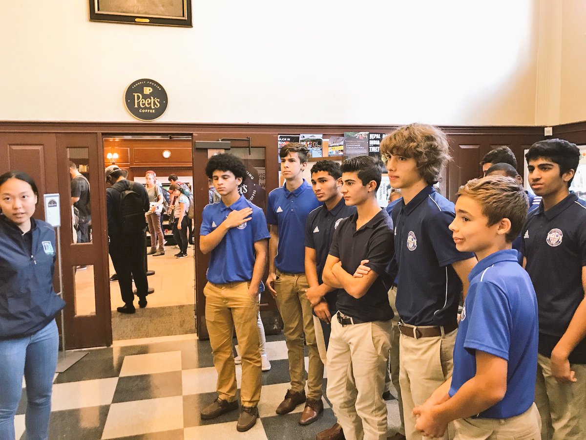 samgough9's tweet photo. “People say that motivation doesn’t last. Well, neither does bathing - that’s why we recommend it daily” (Ziglar). An eye-opening, inspiring tour of Drew University this morning. #post18pathways #thisisthebeginningofanythingyouwant https://t.co/ObbS8wQ6AG