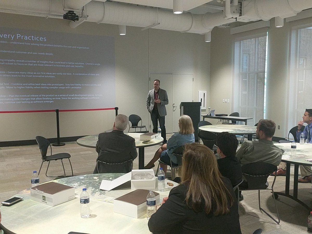 PQviews's tweet photo. Consider whether you need two product owners, says Matthew Bower. Some organizations are going with both a strategic PO and a tactical PO to accommodate the differences in roles and thought processes. .@PMIBluegrass1 #agile https://t.co/UXHXBsU5Xs