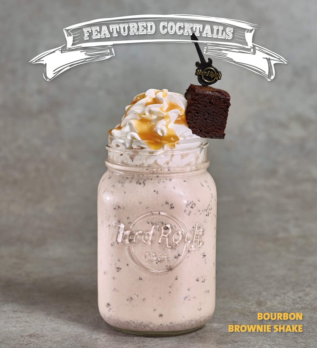 hrclima's tweet photo. Bourbon Brownie Shake, mezcla de whisky de bourbon, brownies y helado de vainilla con crema batida, remolino de caramelo salado y un mini brownie de chocolate 
#InfusedWithLove
#ThisIsHardRock #HardRockCafe #HardRock #HardRockCafeLima #HRCLima #Cocktails #Drinks #MilkShake https://t.co/EdPUiN0Mbl
