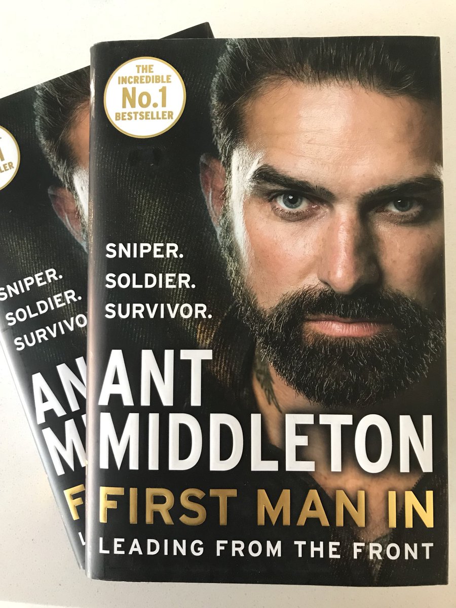 saintpearce's tweet photo. Had to purchase the new @antmiddleton book twice as the missus “needed her own copy”! Double inspiration. #createabubble #firstmanin https://t.co/JJltFZK89f