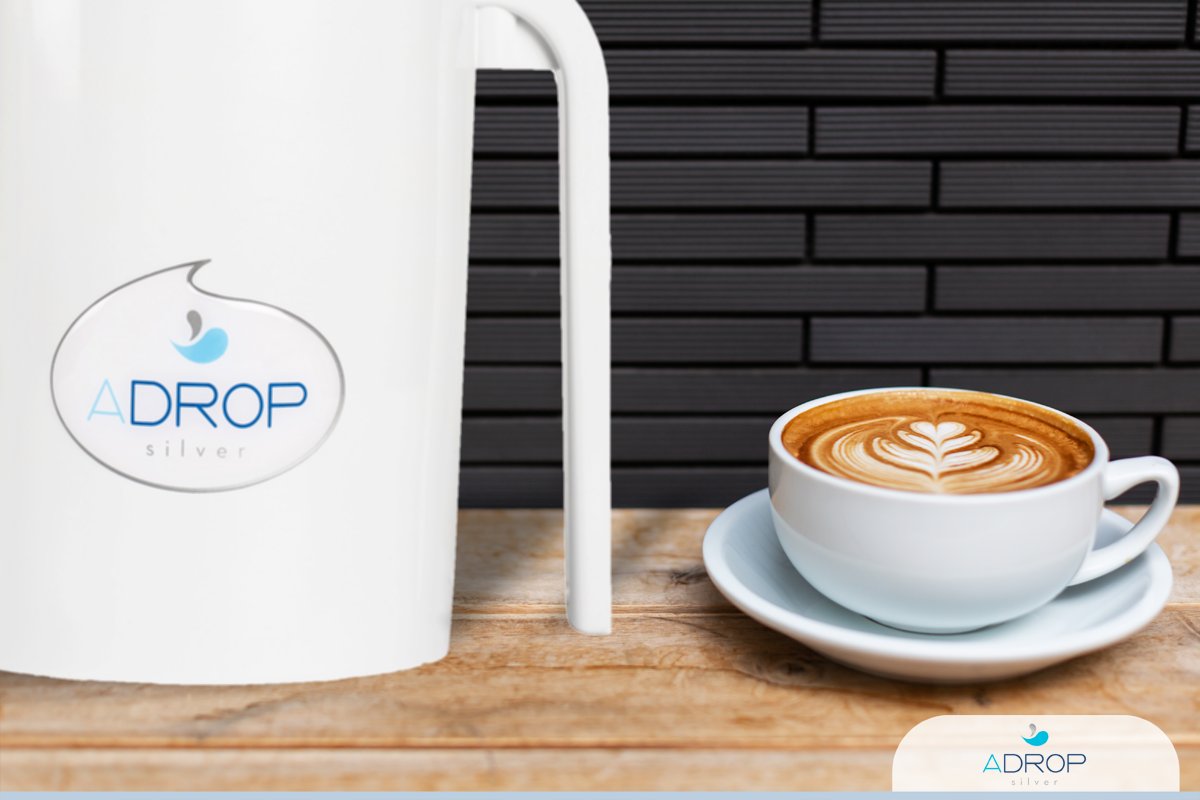 ADROPIoniser's tweet photo. Just as ionised alkaline water from ADROP improves the flavor of certain foods when you cook with it, it also helps to cut down on the bitterness and bring out the richness of coffee. https://t.co/a1tYYy96HE