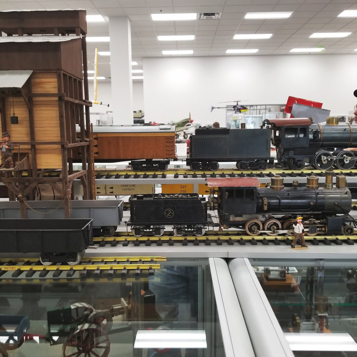 carlsbadcom's tweet photo. Check this train and other more cool miniature machines at the Craftsmanship Museum when you visit #Carlsbad.

#museum #collection #unique #valuable #miniature #collectorsitem #oldstuffs #coolstuffs #carlsbad #northcountysd https://t.co/x7QyF2Z13K