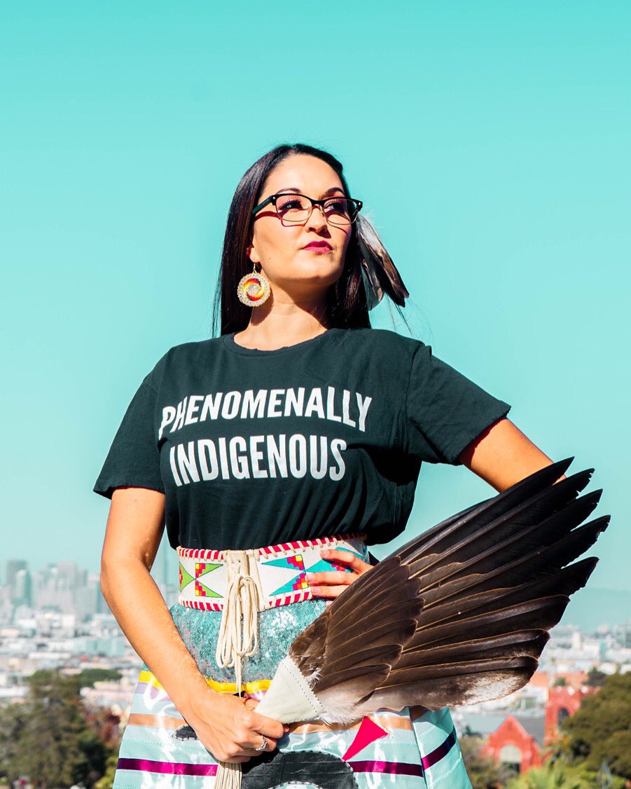 UrbanNativeEra's tweet photo. Sept. 27th is #NativeWomensEqualPay day. It represents the fact that, on avg, Native Women are paid just 57% of what white men are paid. We’re all phenomenal women &amp; deserve equal pay for equal work. Get this tee &amp; support the Native Voices Rising Fund. https://t.co/YbmC7VIJRZ https://t.co/2klYOmASoz