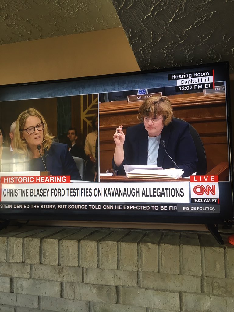 Wow surprising the GOP questioning is more focused on Ford's #transportationhome and @WashingtonPost reporting standards versus heart of #FordvsKavanaugh accusations.  #KavanaughConfirmationHearing #ChristineBlaseyFord #politics #journalism