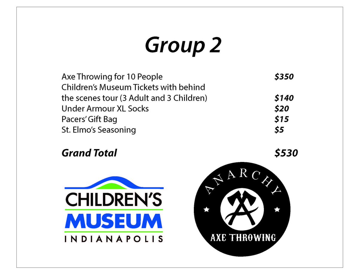 Don't forget cash or debit for <a href="/BrainBolt5K/">Brain Bolt 5K</a> on Saturday! We're raffling off some great prizes, like...