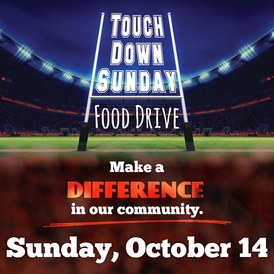 WhitesburgBC's tweet photo. Make a difference in our community by helping us restock the food pantry! Touchdown Sunday Food Drive is October 14. Get more information at https://t.co/ifdvQwbkcT #TouchdownSunday #FoodDrive #WhitesburgBaptist #community https://t.co/d7tFseAMdK