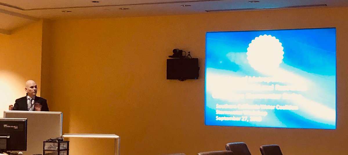 Jeff4water's tweet photo. Matt Hacker of ⁦@mwdh2o⁩ discusses MWD’s stormwater efforts at the ⁦@SoCalWaterComm⁩ 2018 Stormwater Workshop.  Lots of information is being collected and reviewed on stormwater flows in SoCal and stormwater capture projects. ⁦@OneWaterLA⁩ ⁦@LACitySAN⁩ https://t.co/IkMcZiR1Wn