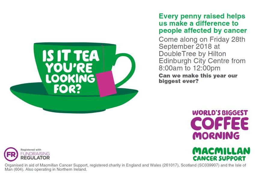 Doubletree Edinburgh On Twitter You Are Invited To Join Us