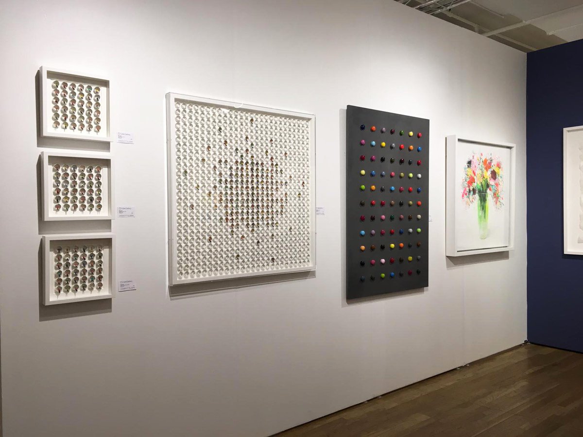 cubegalleryinfo's tweet photo. A great private view here at the AAF NYC last night - looking forward to the coming days and seeing many more of you! Here's a few images of our stand. #aaf #aafnyc https://t.co/mnzxkhNWLZ