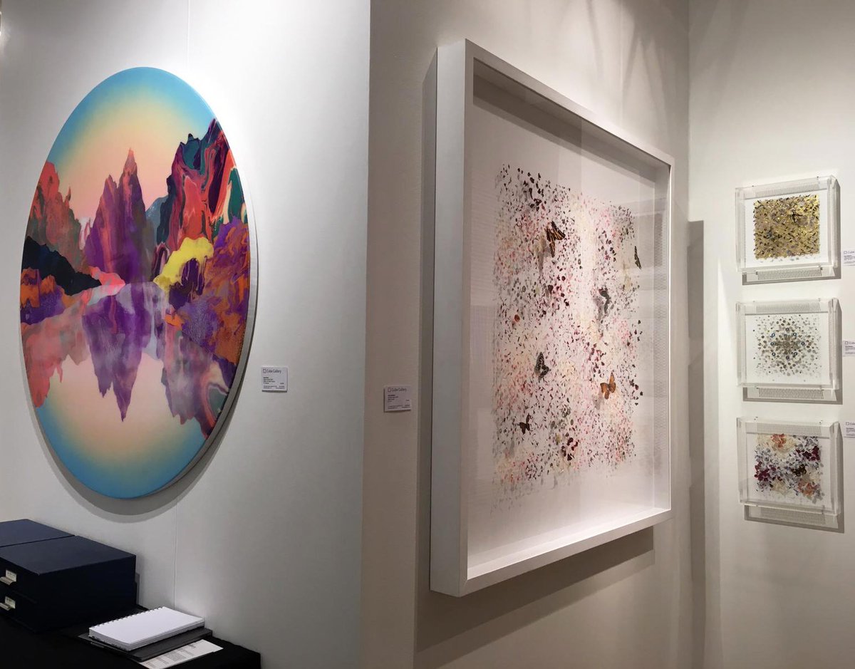 cubegalleryinfo's tweet photo. A great private view here at the AAF NYC last night - looking forward to the coming days and seeing many more of you! Here's a few images of our stand. #aaf #aafnyc https://t.co/mnzxkhNWLZ