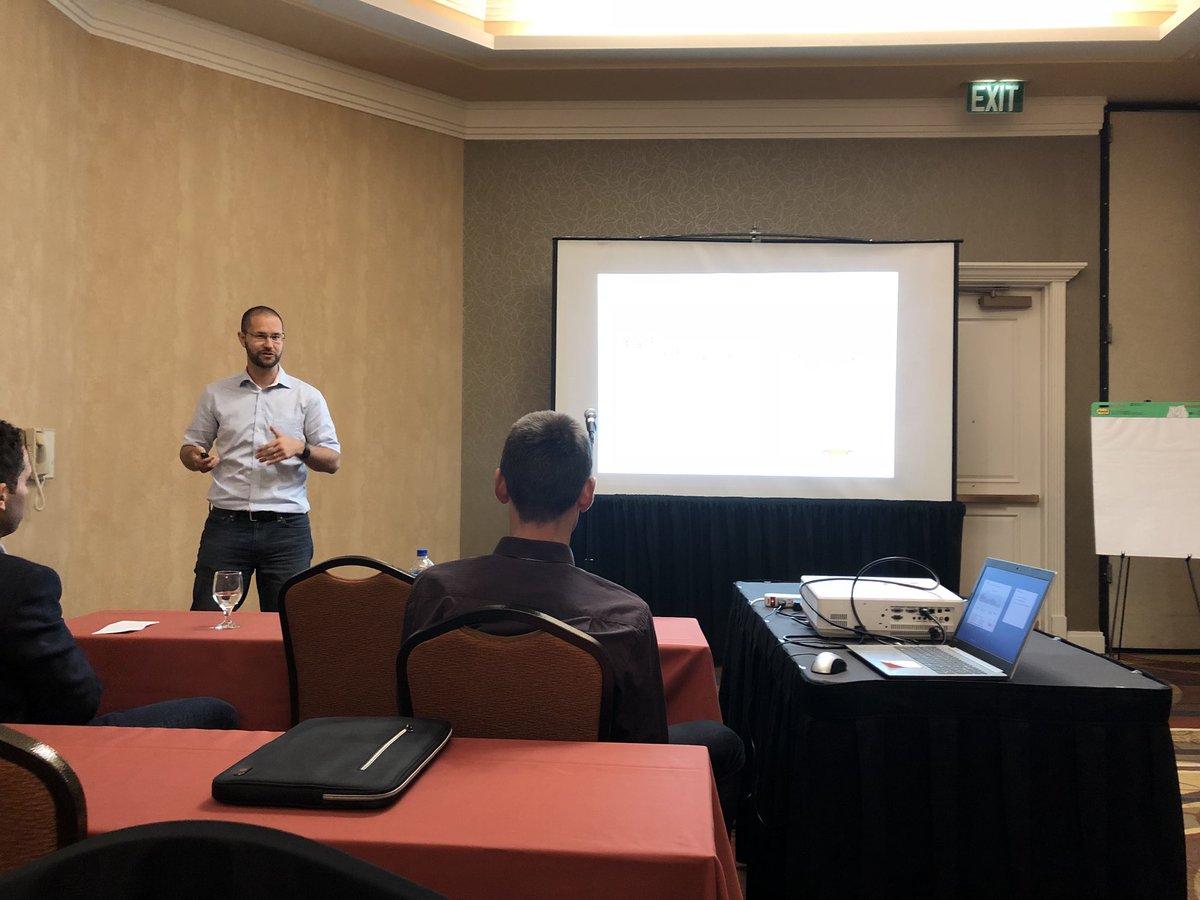 Hassanaelzein's tweet photo. Brian Larry Cox from @psich_en talking about the environmental impacts of passenger vehicles during #LCAXVIII @ACLCA https://t.co/Ps9M41L0oQ
