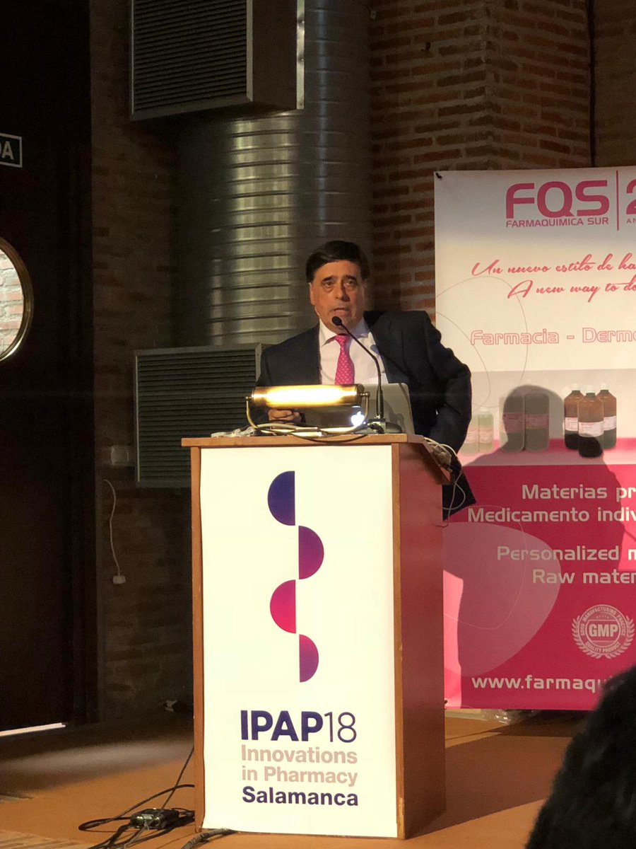 LASEMI_es's tweet photo. Ayer tuvimos el honor de participar en #IPAP18, "Innovation in Pharmacy: Advances and Perspectives", celebrando el 800 aniversario de la @usal y de compartir mesa con Marisol López, de la @Isphc https://t.co/U33WQnwm5e