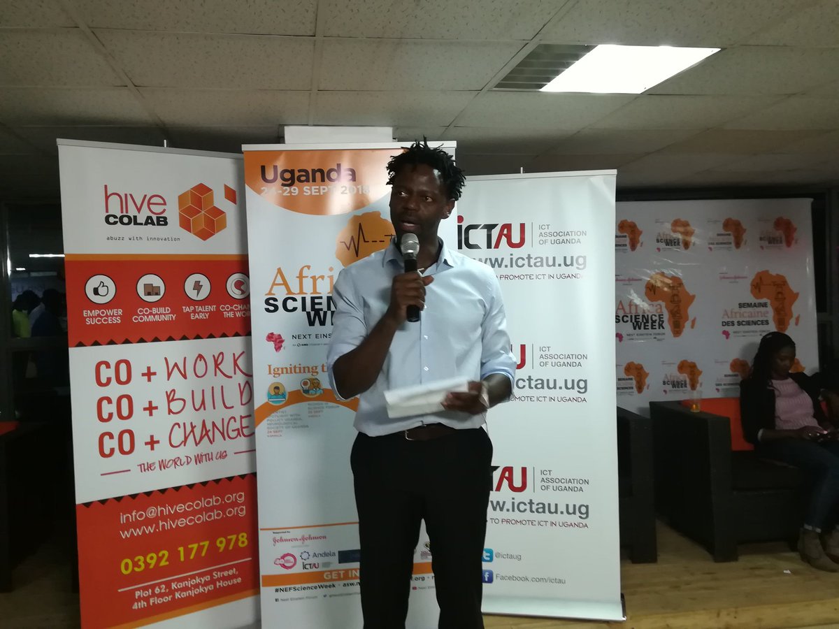 pctechmagazine's tweet photo. "We call upon those out interested in joining @ICTAUg, everyone is welcome," @tmsruge 

#LANRELOADED #ASWUganda #NEFScienceWeek https://t.co/Dj5jZSNmcJ