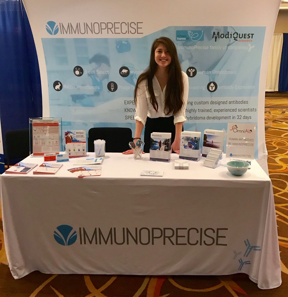 IPA (ImmunoPrecise Antibodies) (@immunoprecise) on Twitter photo Visit booth #213 <a href="/BostonDOT/">Discovery on Target</a> to meet our team and get a taste of our full service cycle of antibody discovery solutions #BostonDOT18 Visit booth #213 <a href="/BostonDOT/">Discovery on Target</a> to meet our team and get a taste of our full service cycle of antibody discovery solutions #BostonDOT18