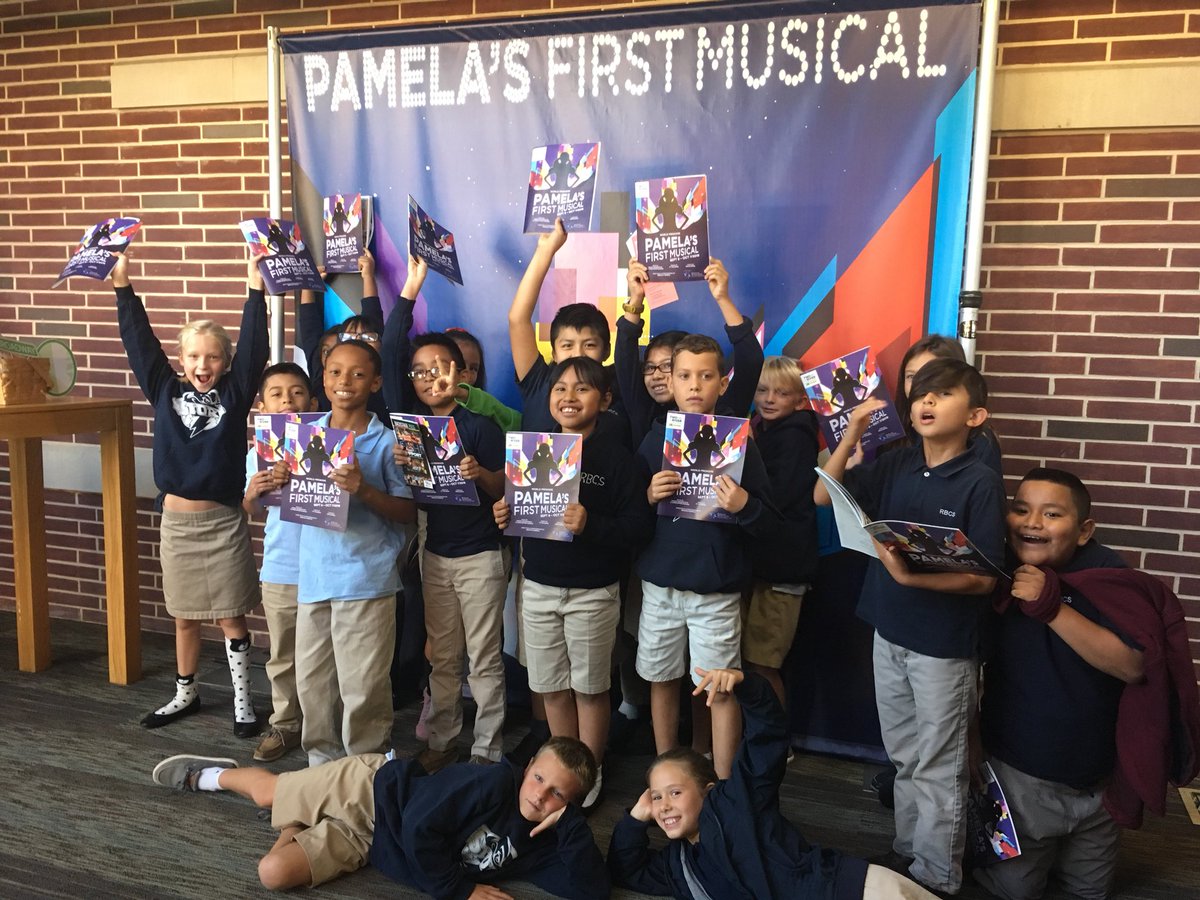 rbcswagner's tweet photo. Our fourth graders loved “Pamela’s First Musical”! Thank you to all the wonderful actors and staff at @TwoRiverTheater we had a blast!! @RBCSHendelson https://t.co/XlxIzjdqXl