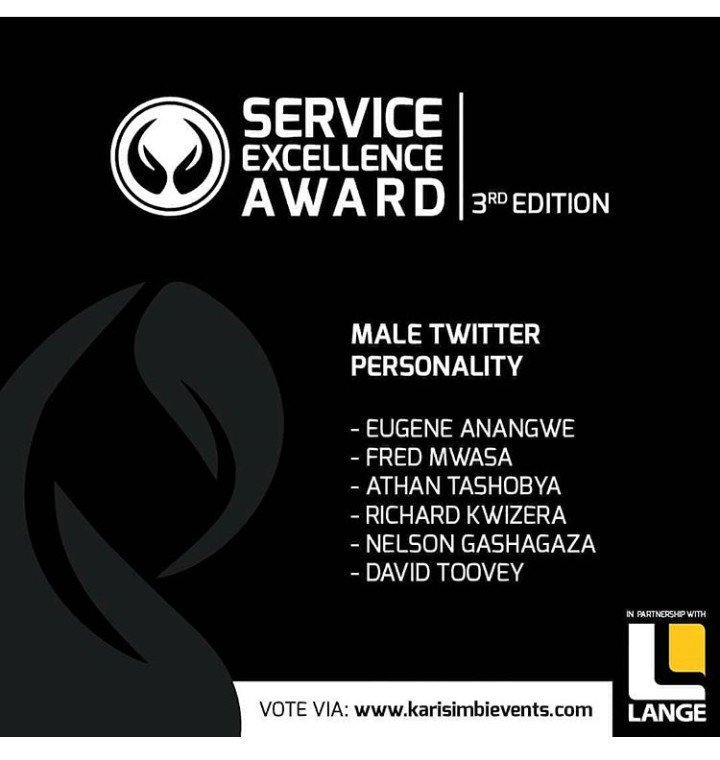 Muzungu4's tweet photo. Your vote is precious. Take a moment and vote 🙏🙏
LINK ▶https://t.co/L7AGFQeQJC #SmartAwards #MaleTwitterPersonality https://t.co/iVyOzu4UuN