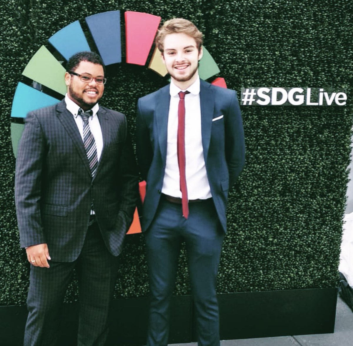 The Greenstorc team at #SDGLive earlier. Looking good 😎