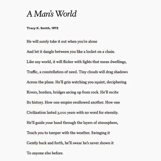 tracy k smith poems life on mars tracy k smith poems life on mars