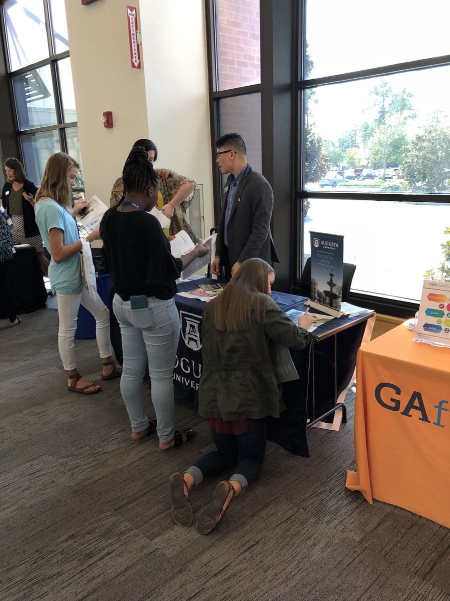 ScrevenCTAE's tweet photo. College Fair at Future Educators Day at Georgia Southern University. @ScrevenCoHigh @ScrevenSchools https://t.co/WEz6KP9VcQ