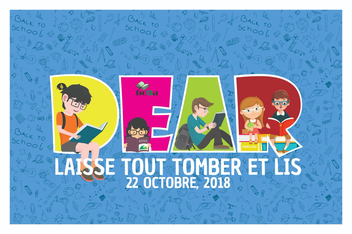 BCTLA_DEAR's tweet photo. The countdown is on... Make a plan and get ready. On October 22, students, teachers and citizens of BC are going to DROP everything and READ! #BCTLA_DEAR https://t.co/oDKRFFBQBM