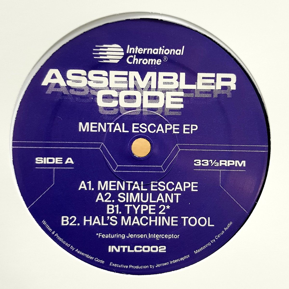 TribeRecordsUK's tweet image. Heavy duty electro from Assembler Code this time in a collaboration with the unstoppable force of nature that is @JensenIntercept - all killer no filler! #AssemblerCode #JensenInterceptor #InternationalChrome #electro