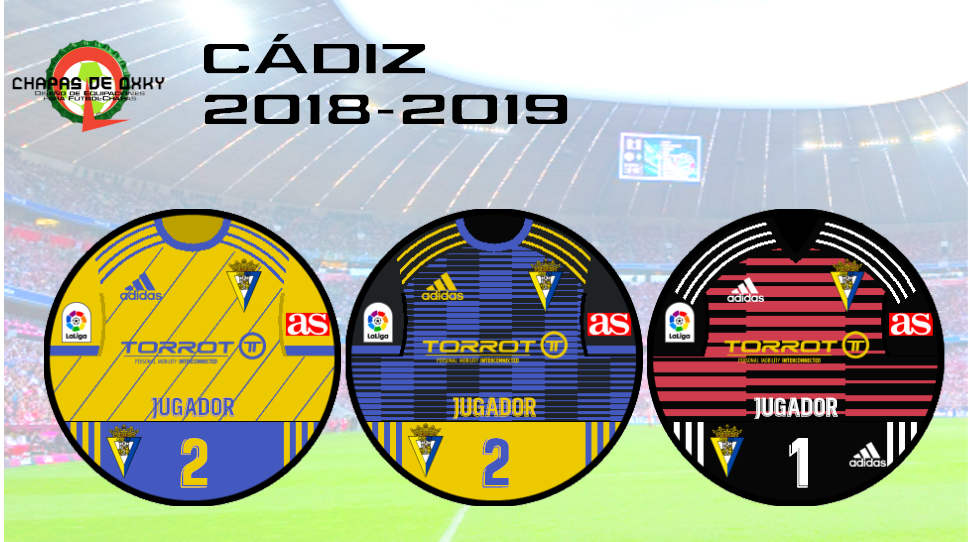 equipaciones futbol chapas 2018