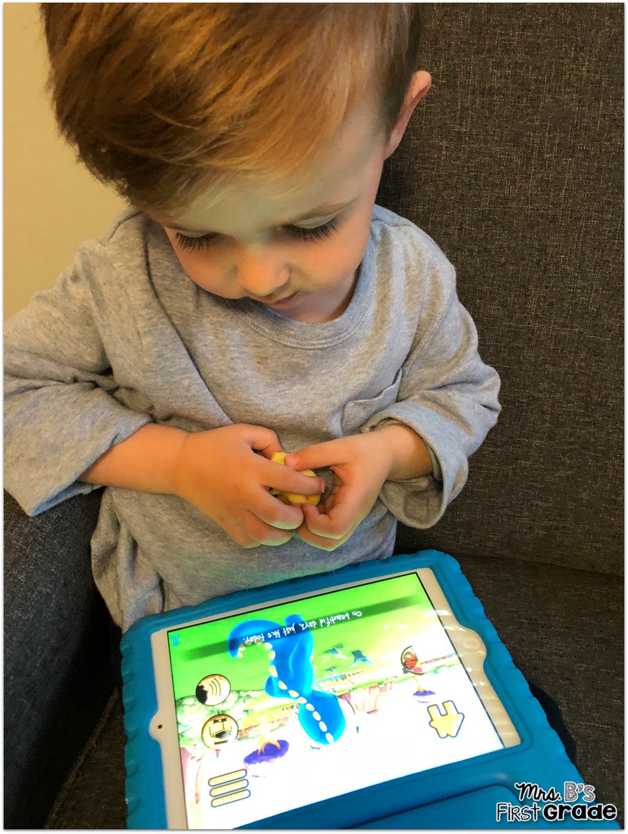 MrsBFirstGrade's tweet photo. We love this new app from @playing4ward! Perfect for social-emotional development &amp; includes an Augmented Reality twist! https://t.co/V0quBN8BWC #ipaded #ad #1to1ipad https://t.co/YFZCWjLu1G