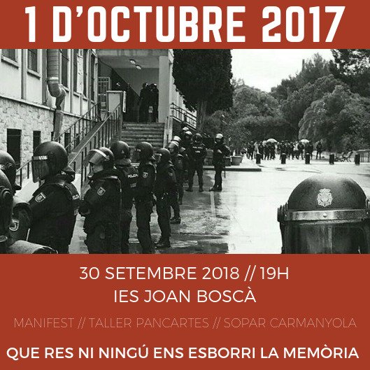 Front en Defensa del Joan Boscà tweet media