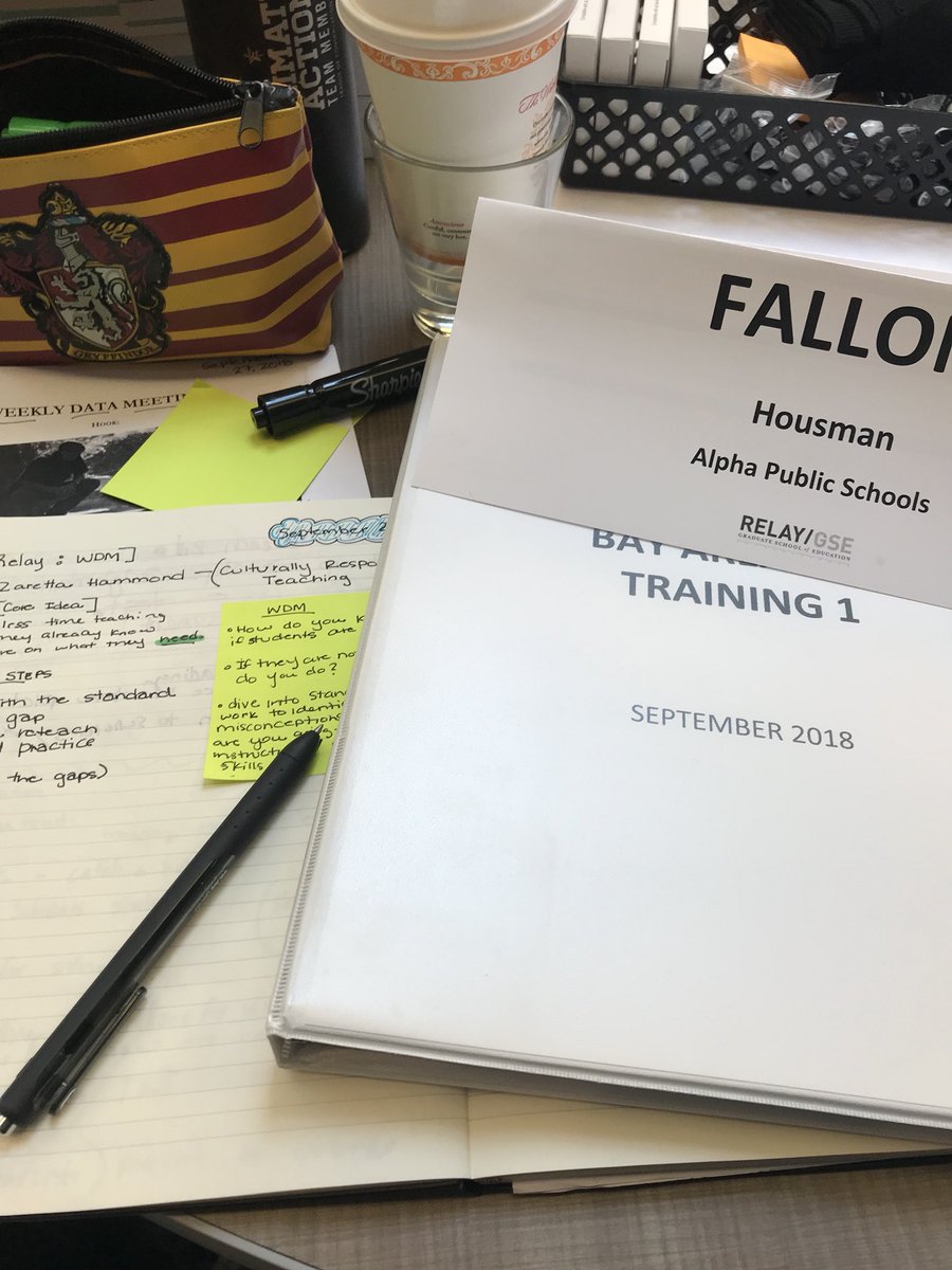 FallonHousman's tweet photo. A day of learning @RelayGSE #weeklydatameetings #professionaldevelopment #leadership #LeadershipDevelopment https://t.co/5yWBCCIa5h
