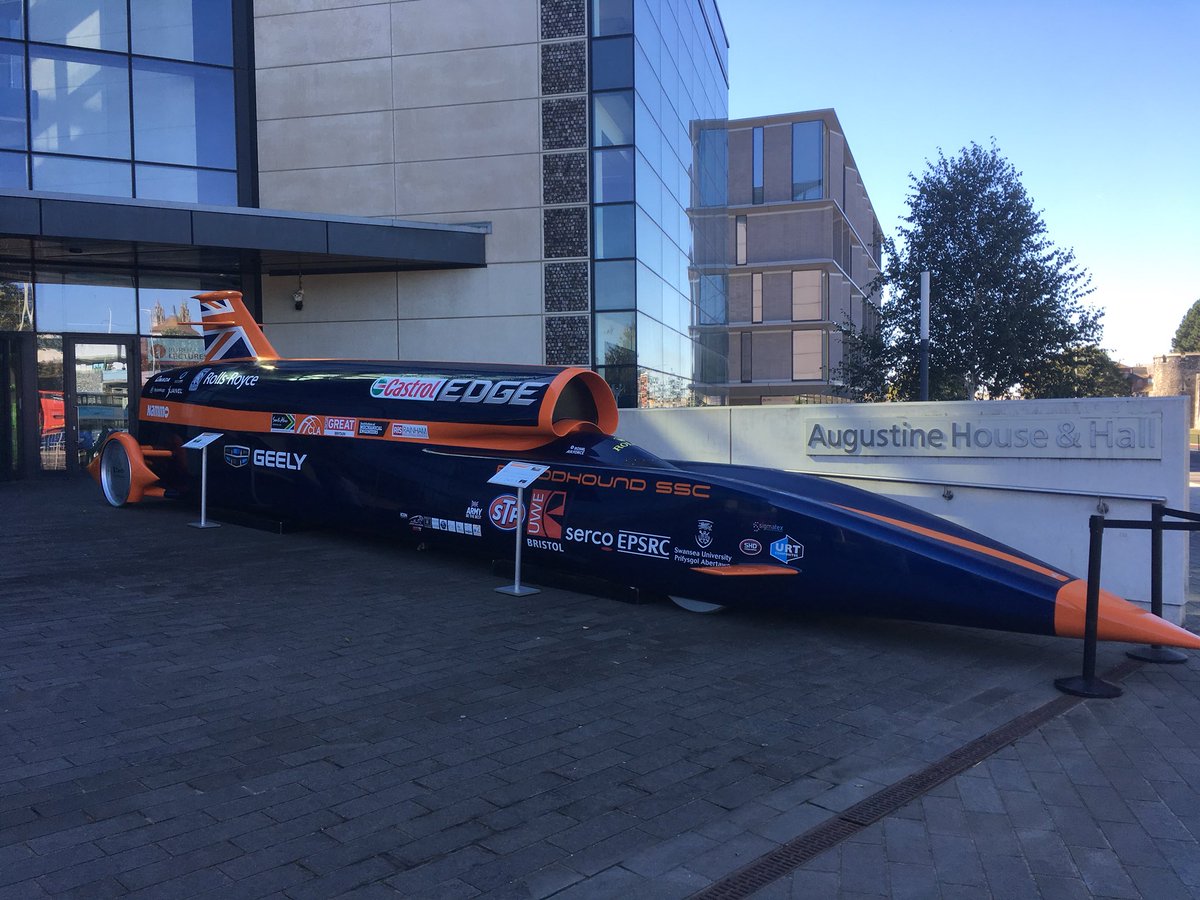 jenshearman's tweet photo. Very excited for #CCCUPublicLecture #Bloodhoundssc @RichardNobleSSC #someonesgottositinthefront https://t.co/xfVPG1qnWd