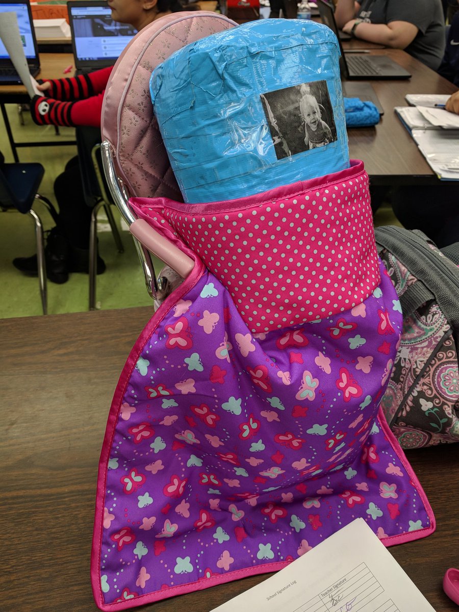 CCPSCMS's tweet photo. #ccpscms at CMS the students take their Family Consumer Science flour baby project very seriously! https://t.co/ORhBTQoRCQ