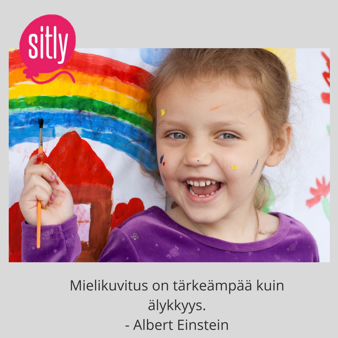 #mielikuvitus kunniaan! Tuetaan yhdessä #lasten mielikuvituksen käyttöä!

#lapset #luovuus #mietelause #AlbertEinstein #lastenhoito #lastenhoitaja #sitly #lapsenvahti