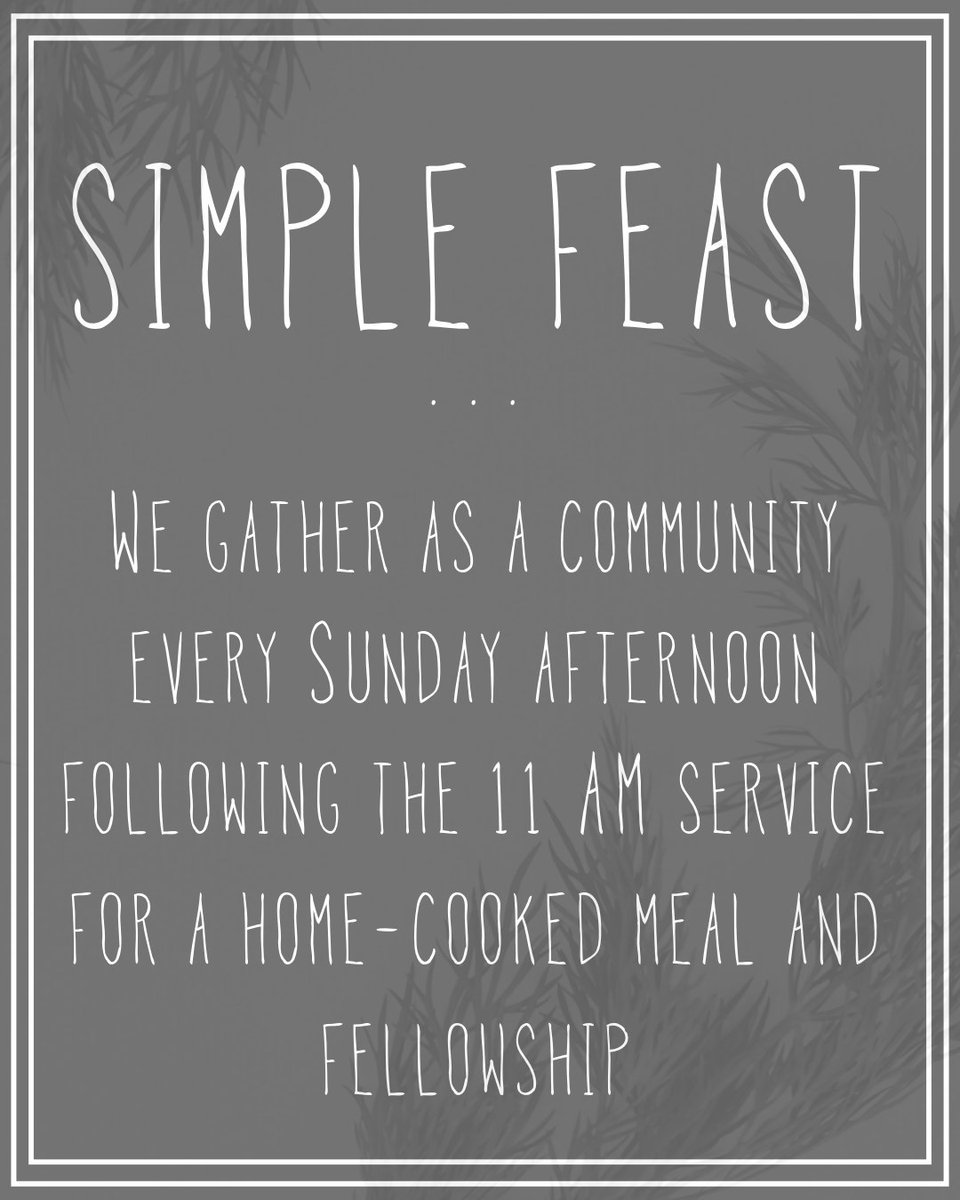 Have you ever been to Simple Feast?  Visit our serve page to find out all the ways to get involved.